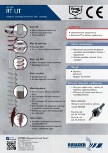 Wkręty do desek tarasowych RT UT stal nierdzewna A2 5,0×60 mm - 200 szt.