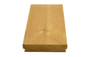 Deska tarasowa thermo sosna skandynawska gładka na klipy kl. A 26x117x4500mm